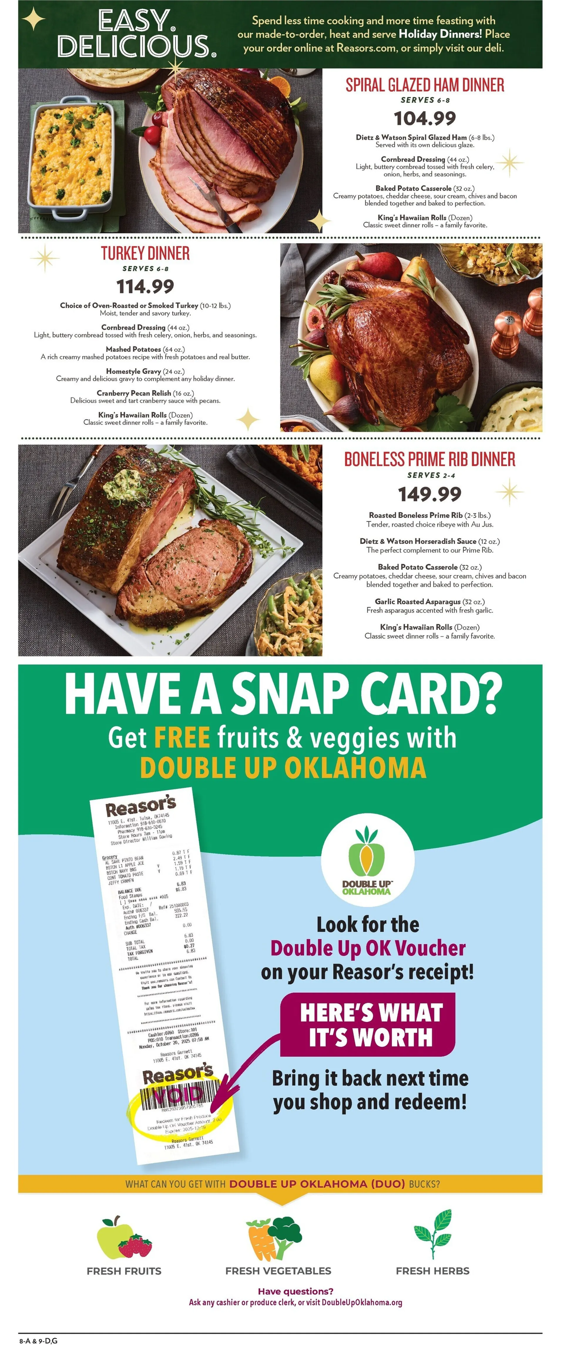 Weekly ad Reasor's Sales from December 3 to December 9 2025 - Page 8