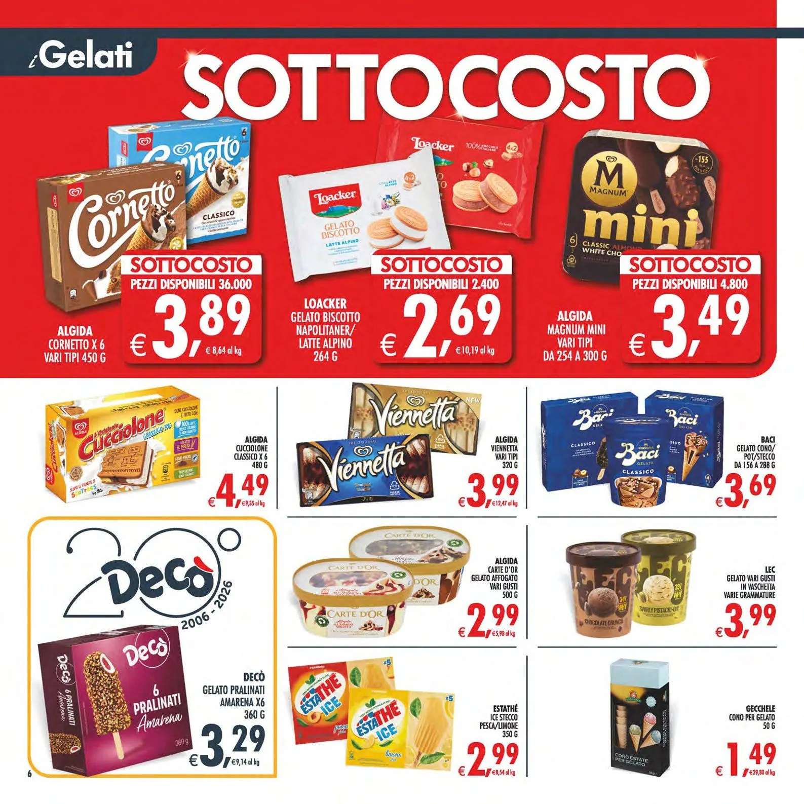 Volantini Deco Supermercati da 19 giugno a 29 giugno di 2026 - Pagina del volantino 8