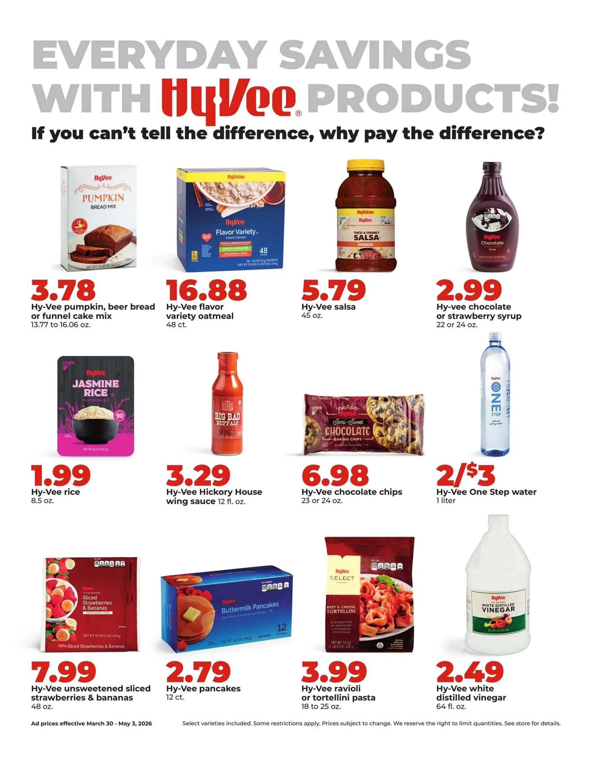 Weekly ad HyVee Sales from March 30 to April 3 2026 - Page 8