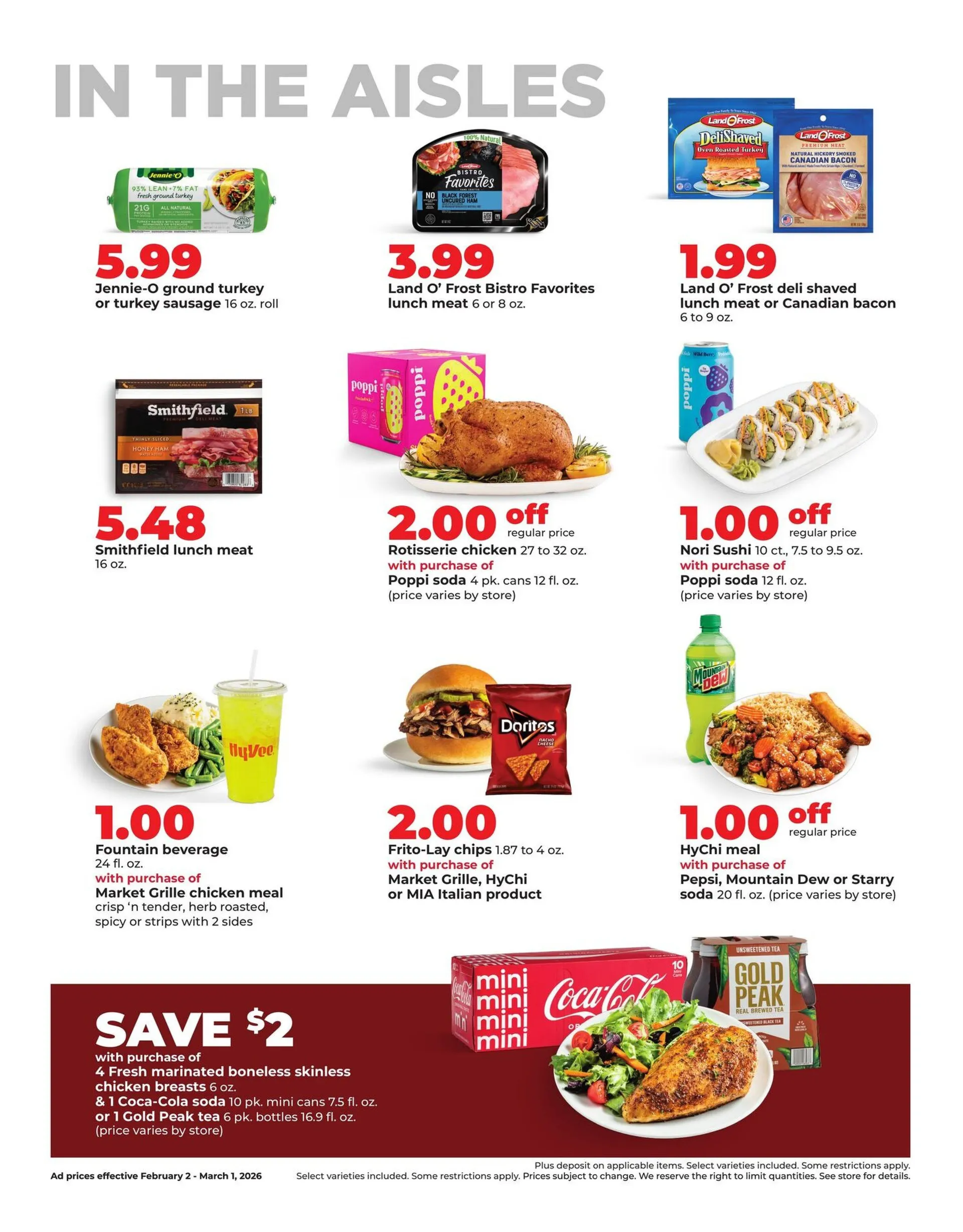 Weekly ad HyVee Sales from February 2 to March 1 2026 - Page 8