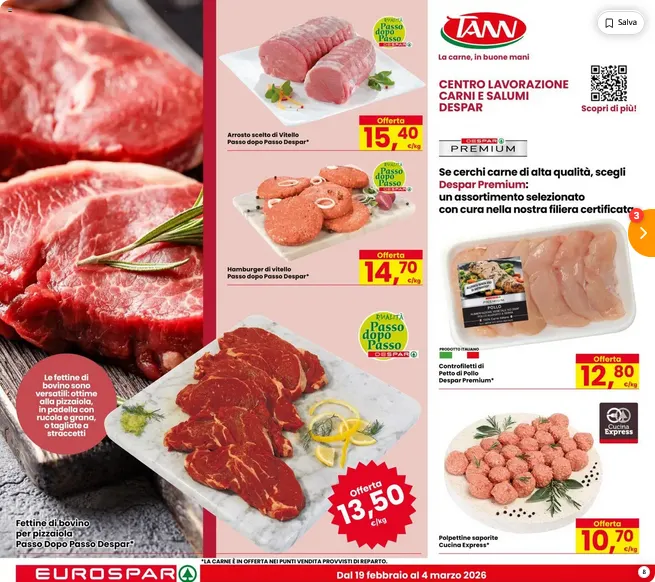 Volantino  Eurospar da 20 febbraio a 4 marzo di 2026 - Pagina del volantino 8