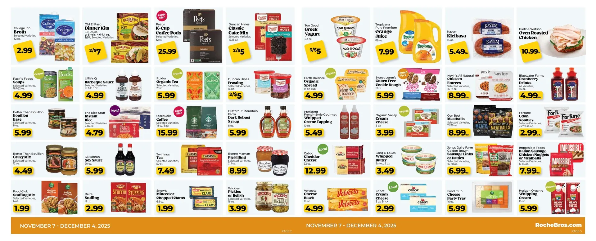 Weekly ad Roche Bros. Sales from November 28 to December 4 2025 - Page 8