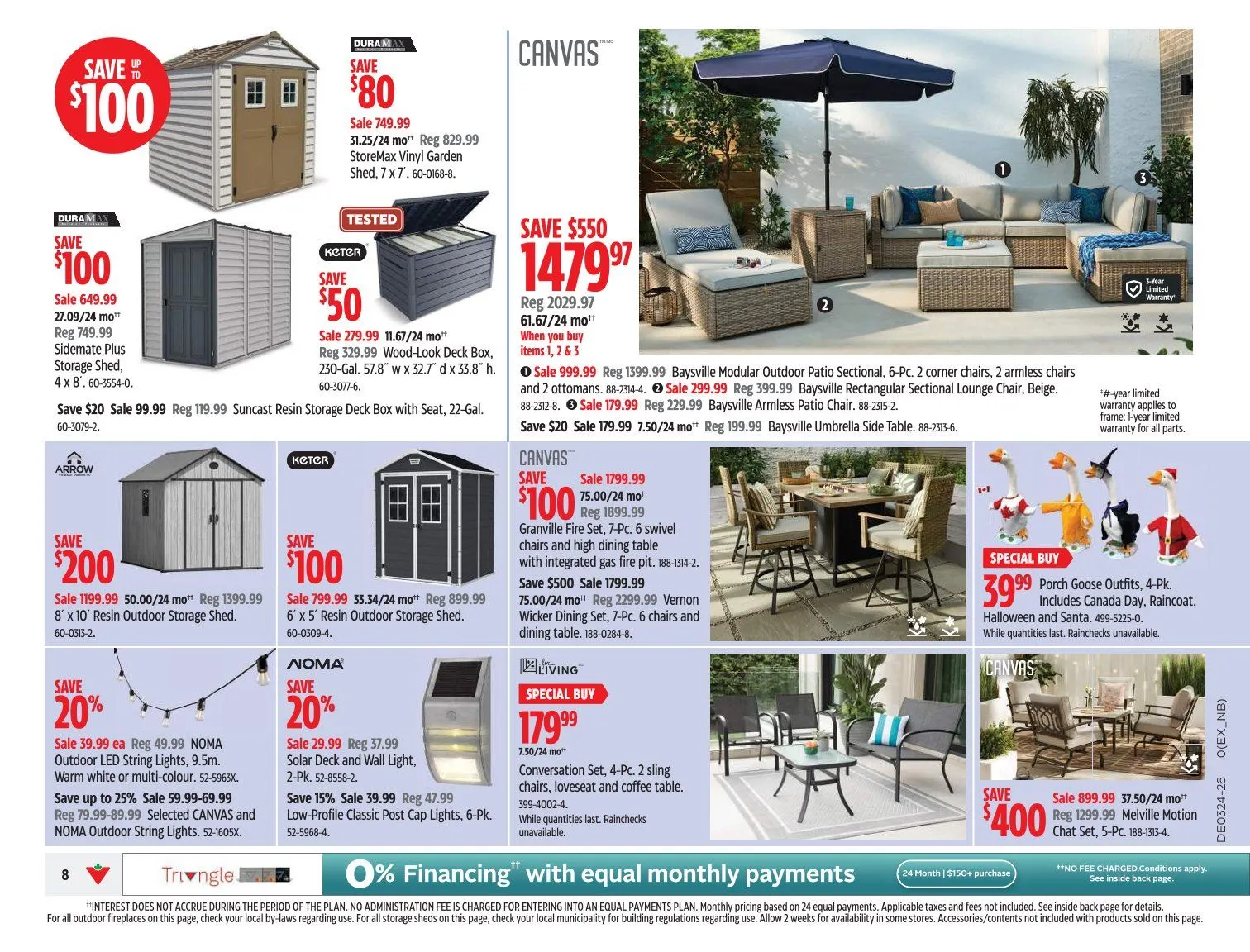 Canadian Tire Sales from June 11 to June 21 2026 - flyer page 8