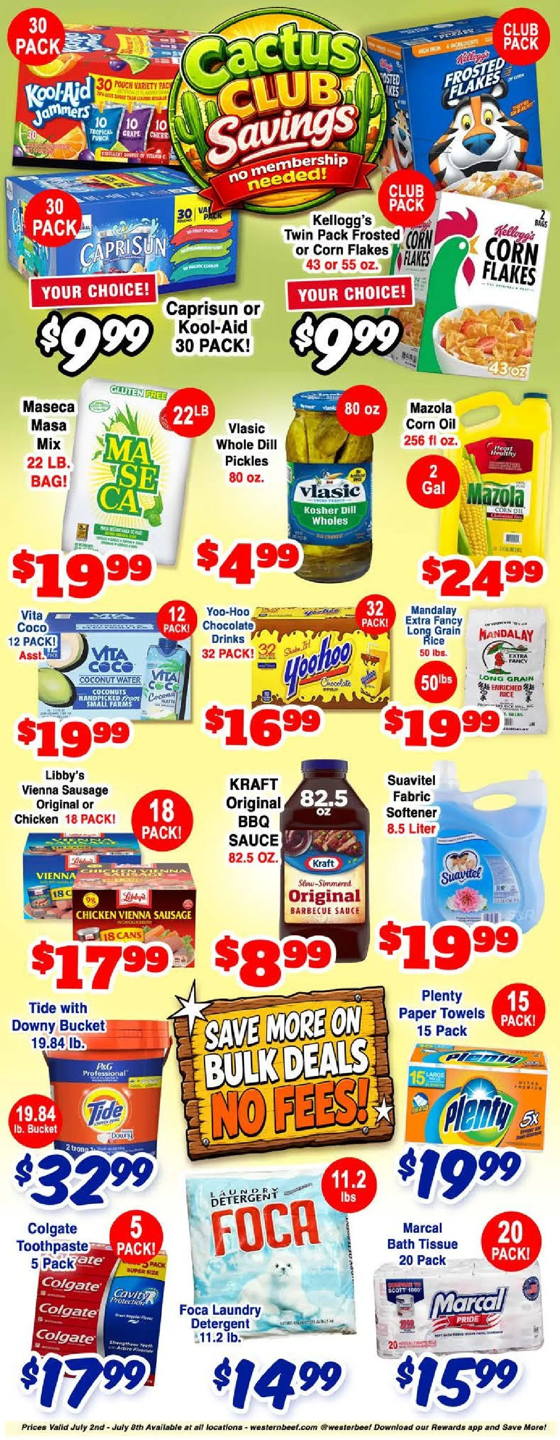 Weekly ad Western Beef Sales from July 2 to July 8 2026 - Page 8