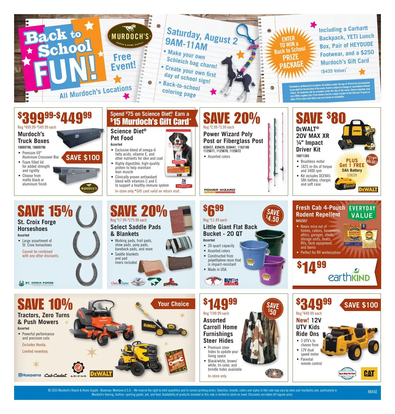 Weekly ad Murdoch’s Sales from July 30 to August 5 2025 - Page 8