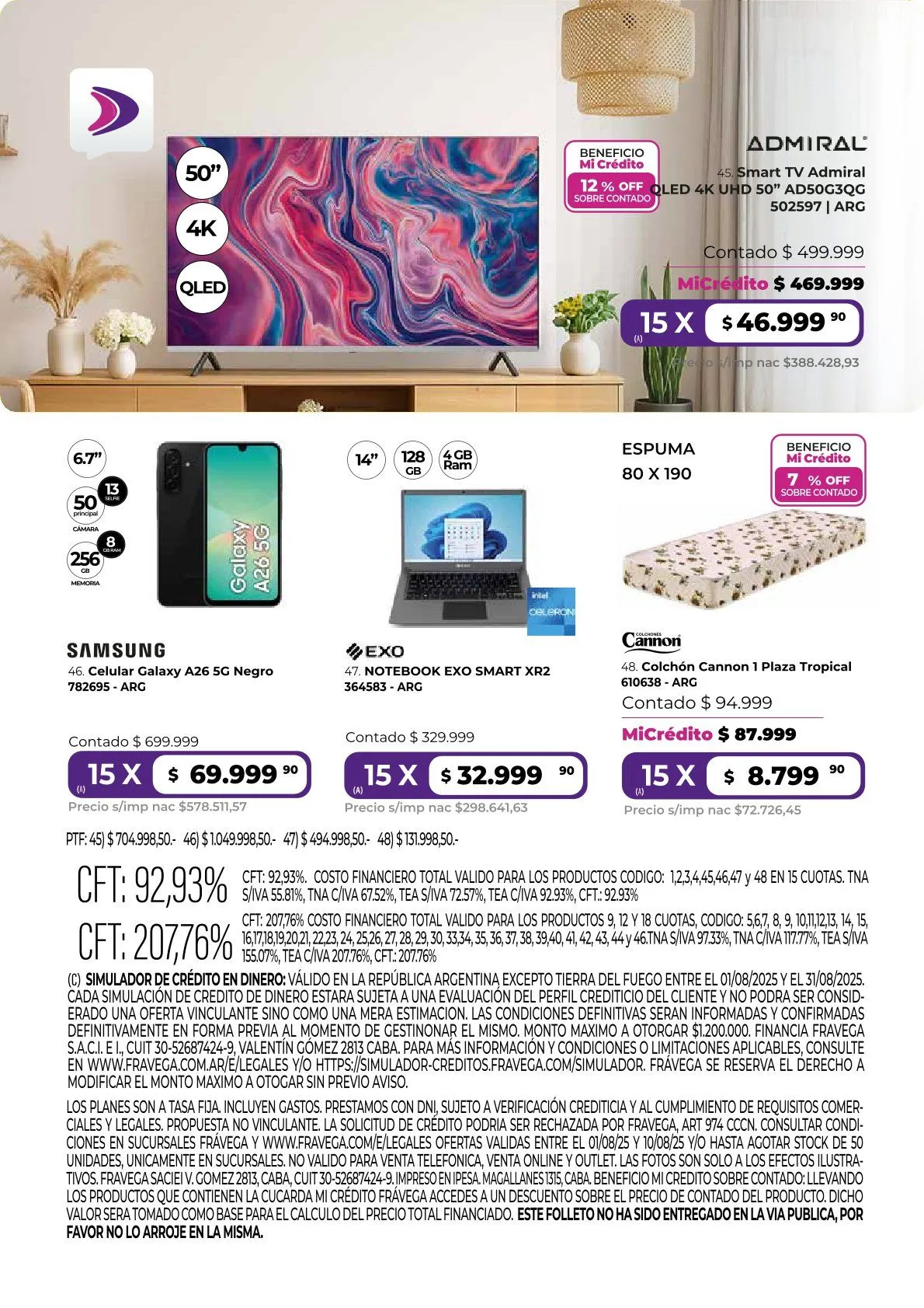 Ofertas de Fravega Ofertas 1 de agosto al 31 de agosto 2025 - Página 8 del catálogo