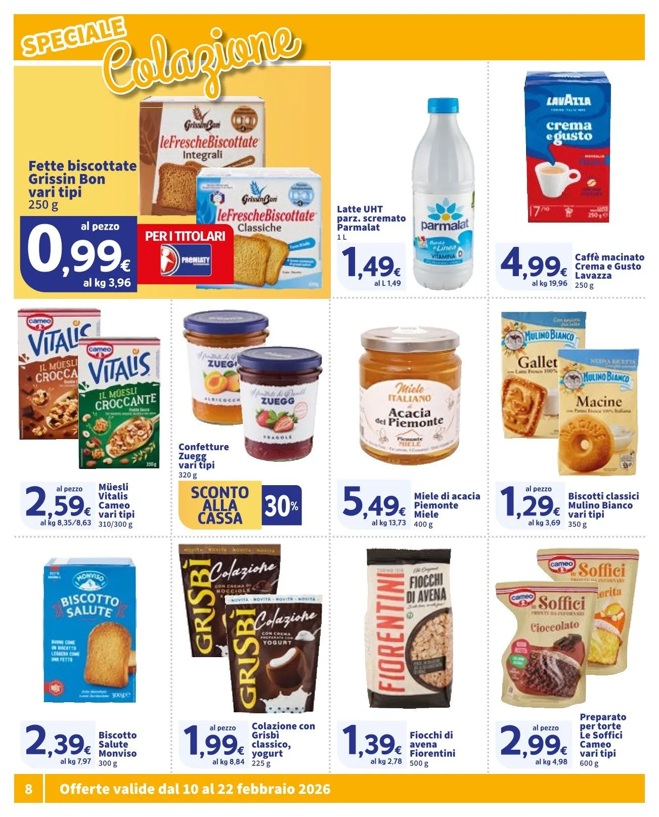  Volantini Sigma da 10 febbraio a 22 febbraio di 2026 - Pagina del volantino 8