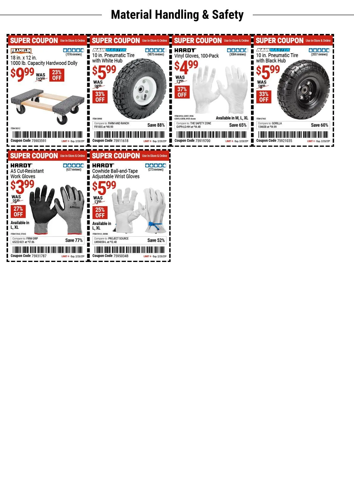 Weekly ad Harbor Freight weekly ads from February 14 to February 26 2025 - Page 8