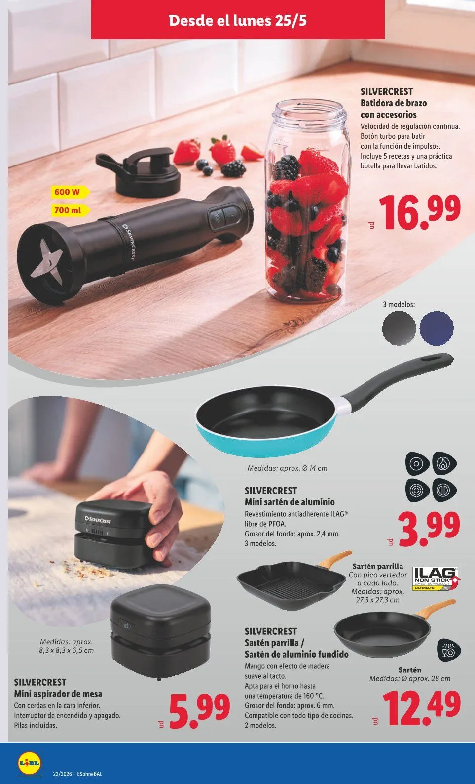 Catálogo de Lidl Ofertas 25 de mayo al 31 de mayo 2026 - Página 8