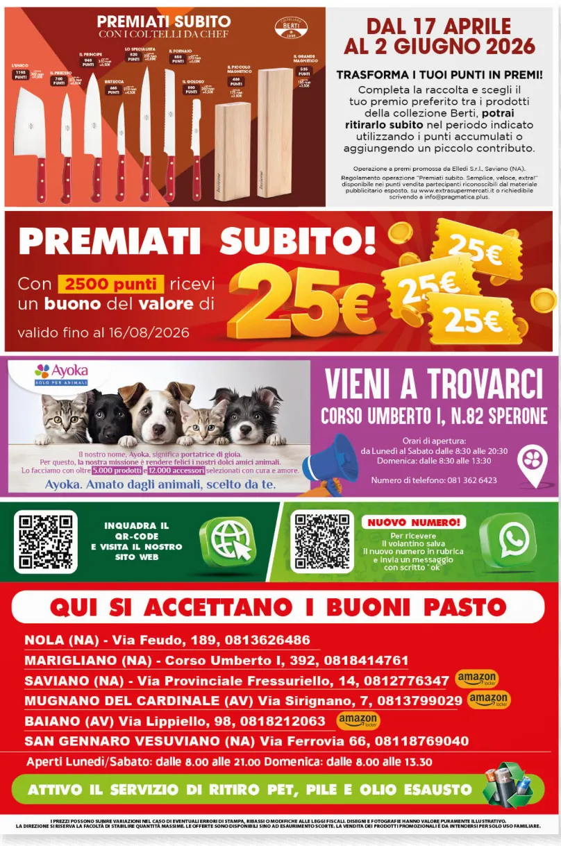  Volantini Extra Supermercati da 17 aprile a 28 aprile di 2026 - Pagina del volantino 8
