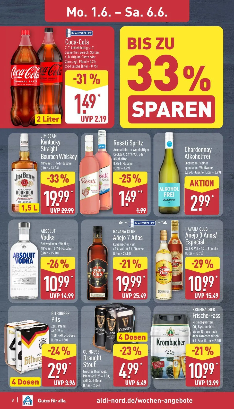 ALDI Nord Prospekte - Aktuelle Angebote von 1. Juni bis 6. Juni 2026 - Prospekt seite 8