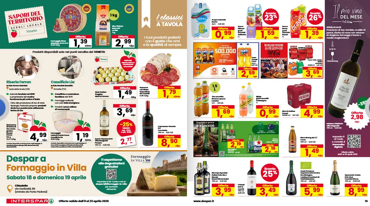 Volantini Interspar da 8 aprile a 23 aprile di 2026 - Pagina del volantino 8