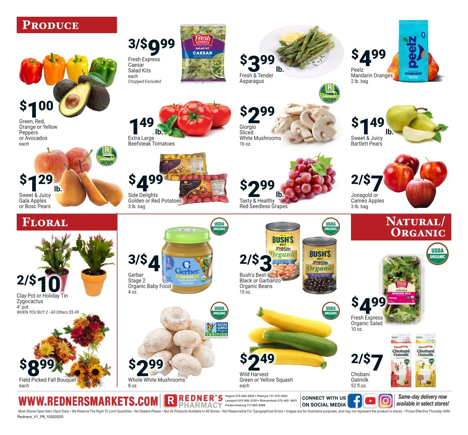 Weekly ad Redner's Market  Sales from October 30 to November 5 2025 - Page 8