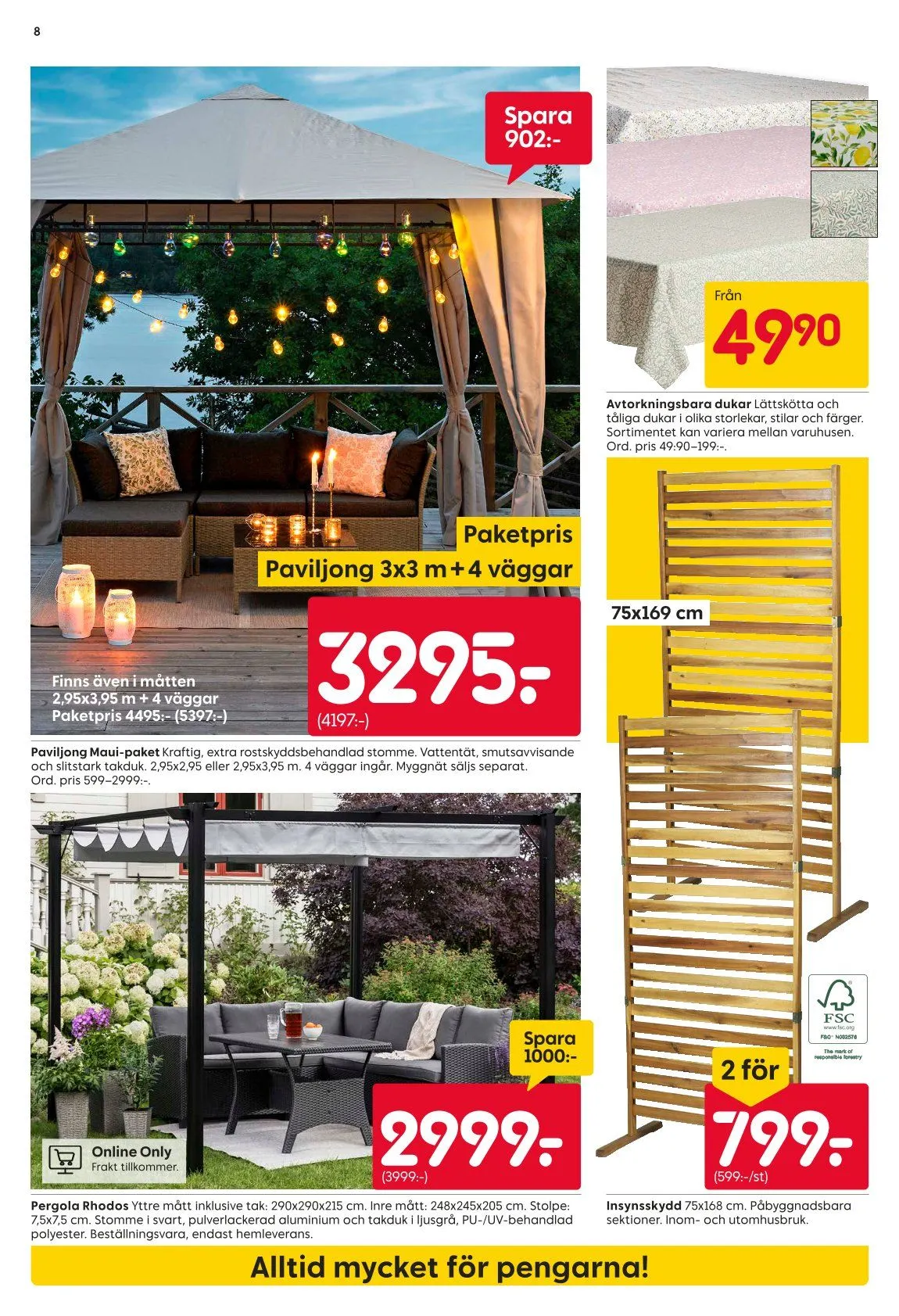 Rusta Erbjudanden från 25 maj till 30 maj 2026 - Reklamblad sidor 8
