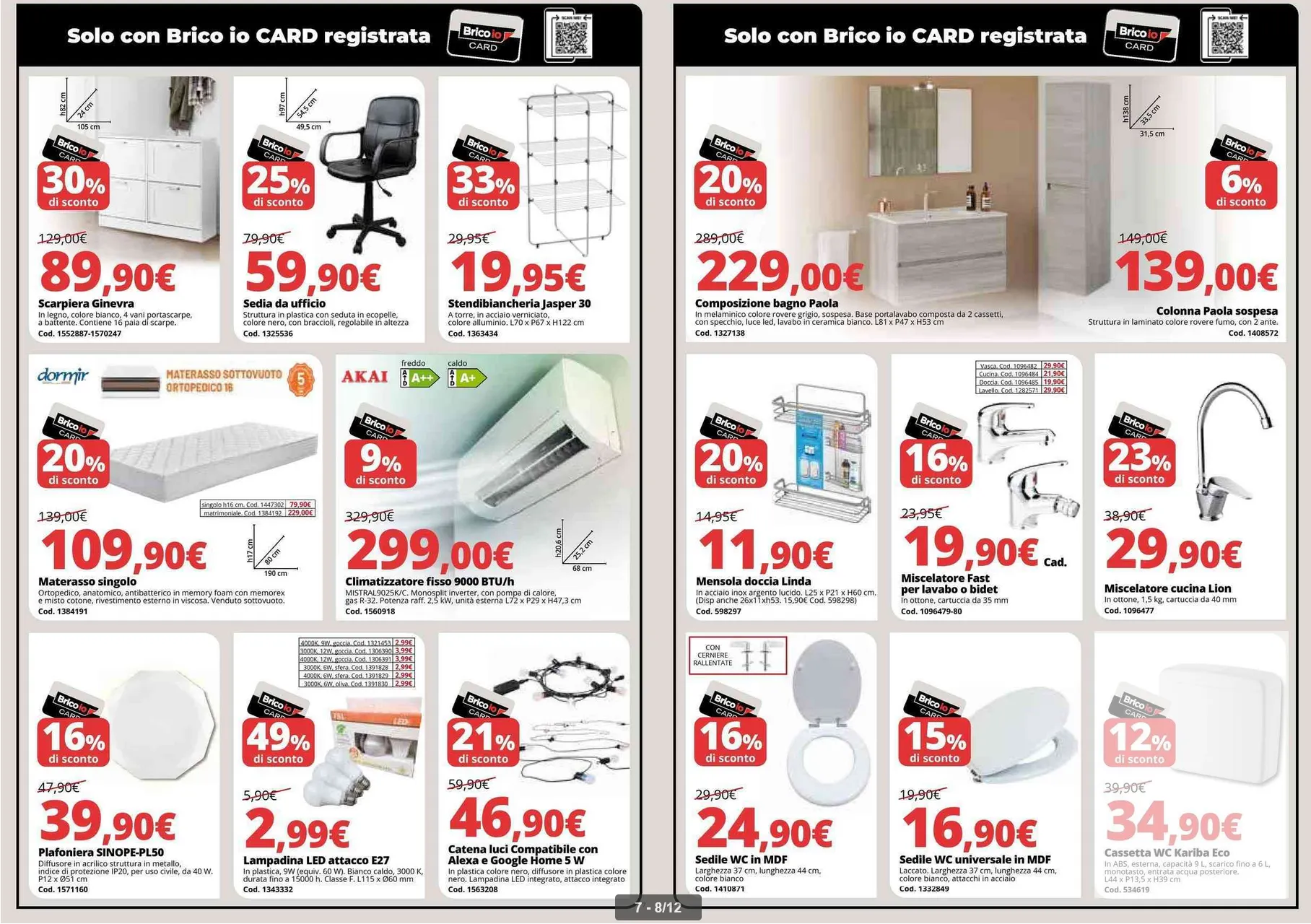  Volantini Brico io da 5 marzo a 22 marzo di 2026 - Pagina del volantino 8