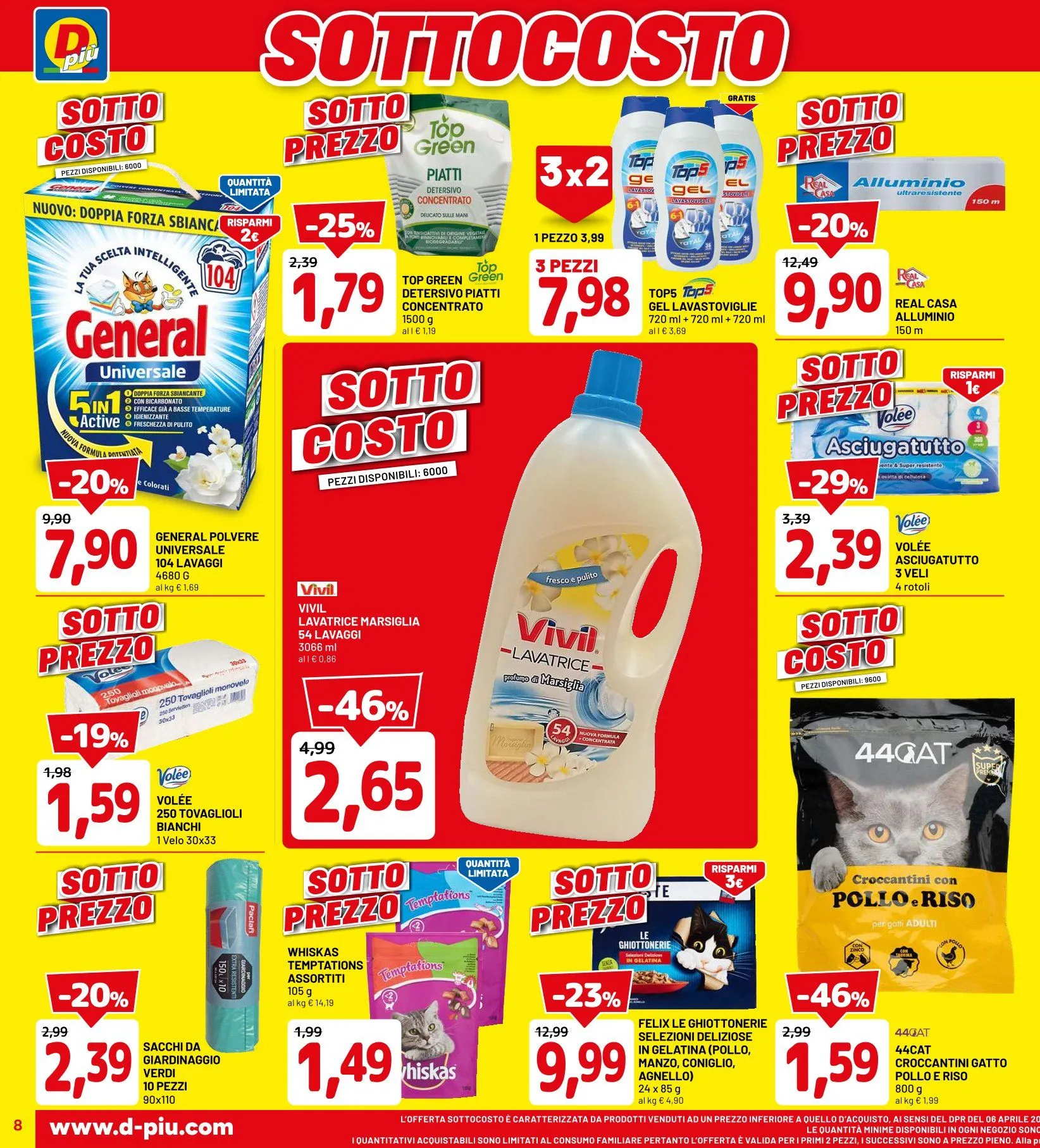 Volantini D Più da 9 aprile a 18 aprile di 2026 - Pagina del volantino 8