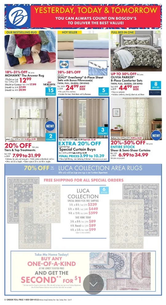 Weekly ad Boscov's Sales from June 25 to July 1 2026 - Page 8