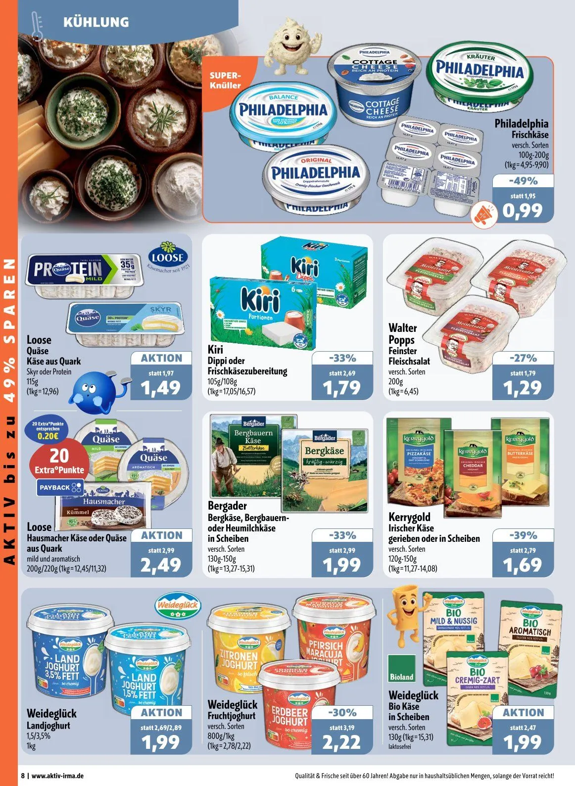 Aktiv Irma Prospekte  von 11. August bis 16. August 2025 - Prospekt seite 8