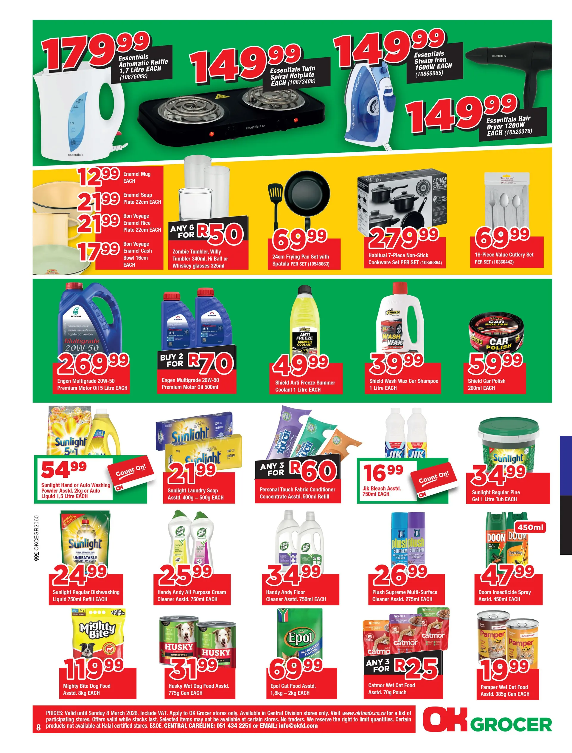 OK Foods Sales from 25 February to 8 March 2026 - Catalogue Page 8