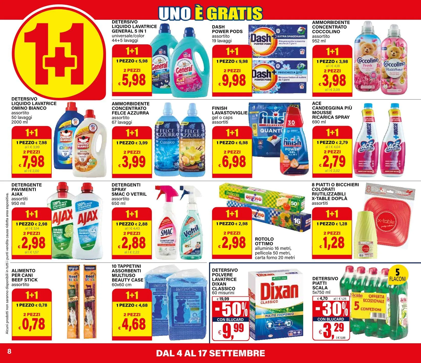 Volantini Il Gigante da 4 settembre a 17 settembre di 2025 - Pagina del volantino 8