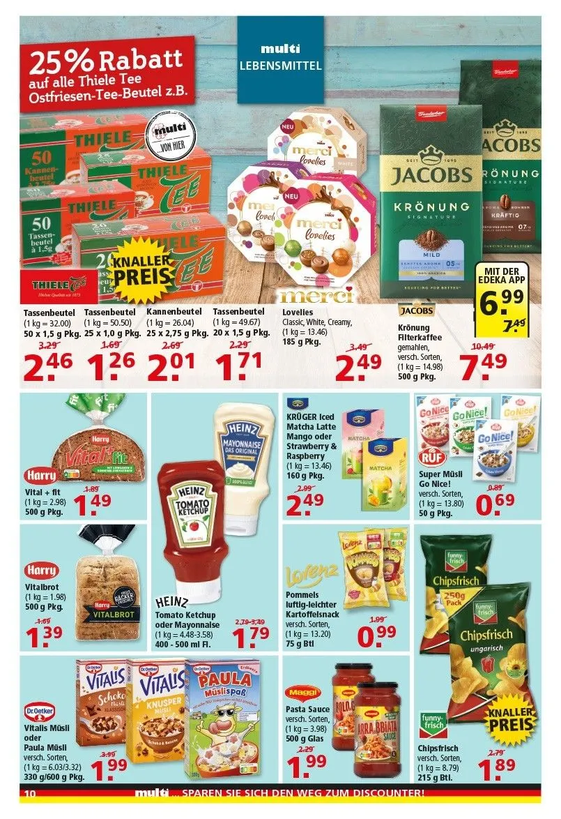 Multi Markt Prospekte  von 29. Juni bis 4. Juli 2026 - Prospekt seite 8