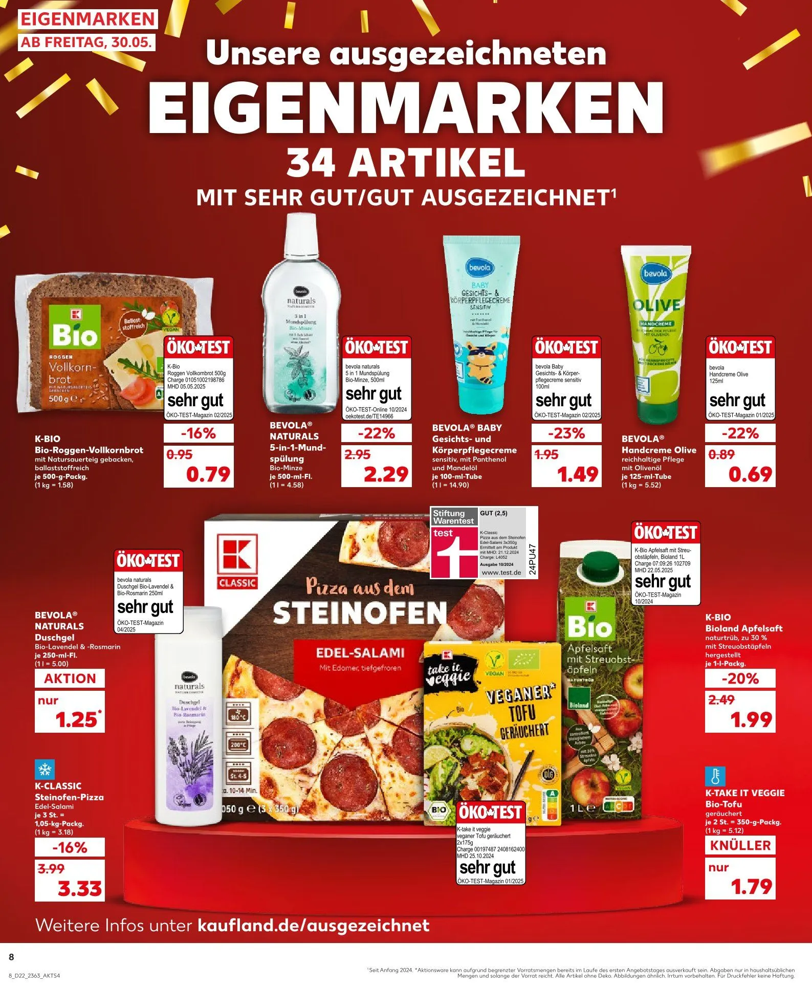 Kaufland Prospekt von 30. Mai bis 4. Juni 2025 - Prospekt seite 8