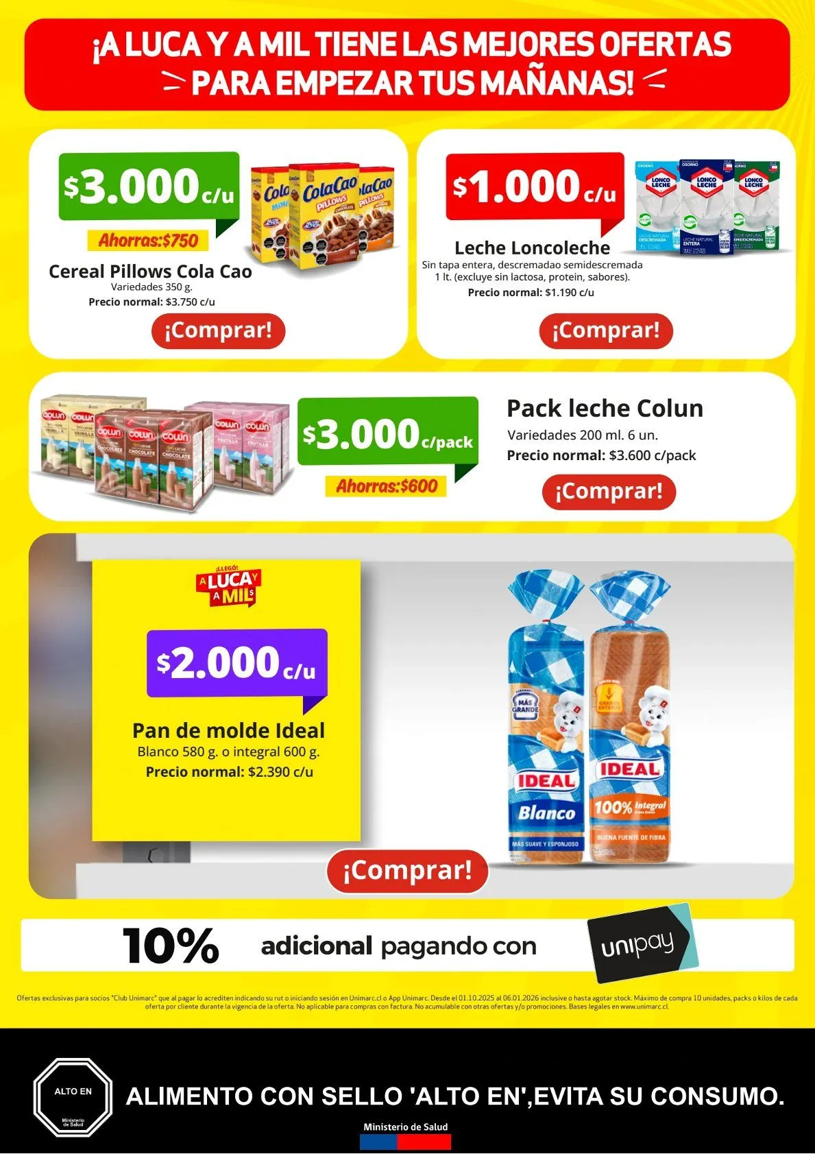 Catálogo de Unimarc Ofertas 21 de octubre al 31 de octubre 2025 - Página 8