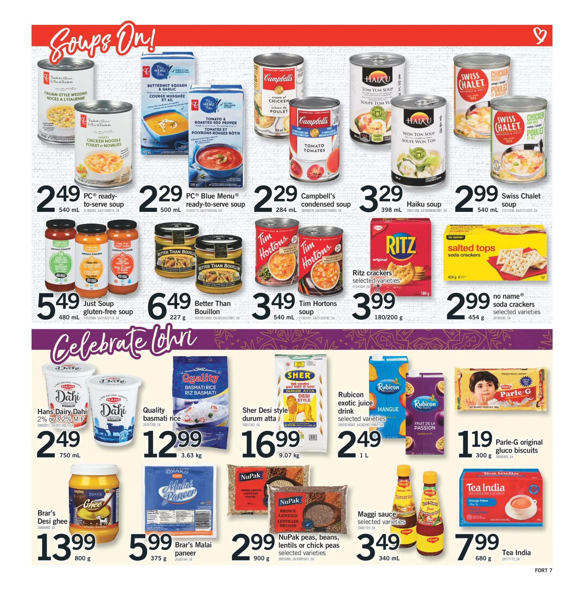 Fortinos Sales from January 9 to January 15 2025 - flyer page 7