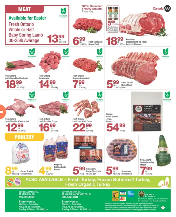 Highland Farms Sales from March 26 to April 8 2026 - flyer page 8
