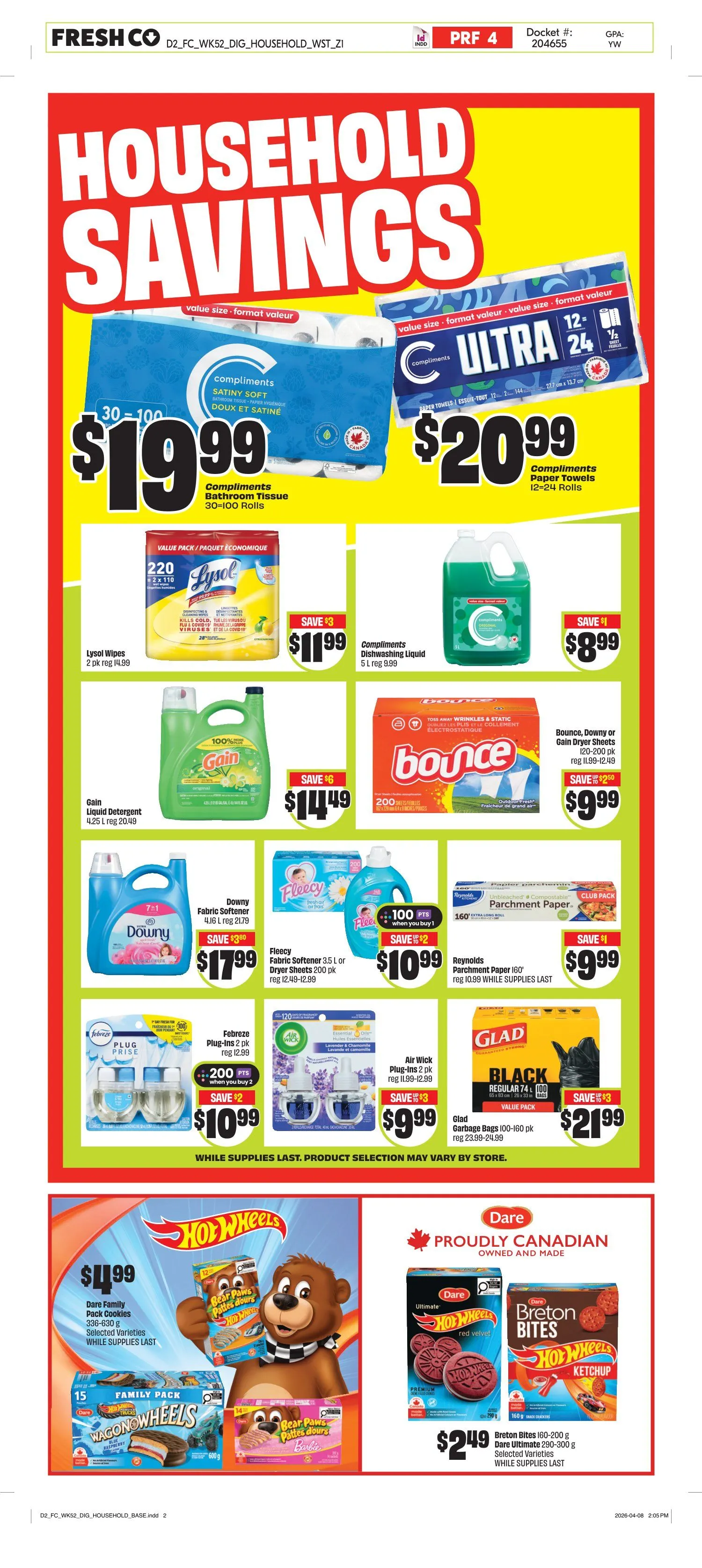 FreshCo. Sales from April 23 to April 29 2026 - flyer page 8