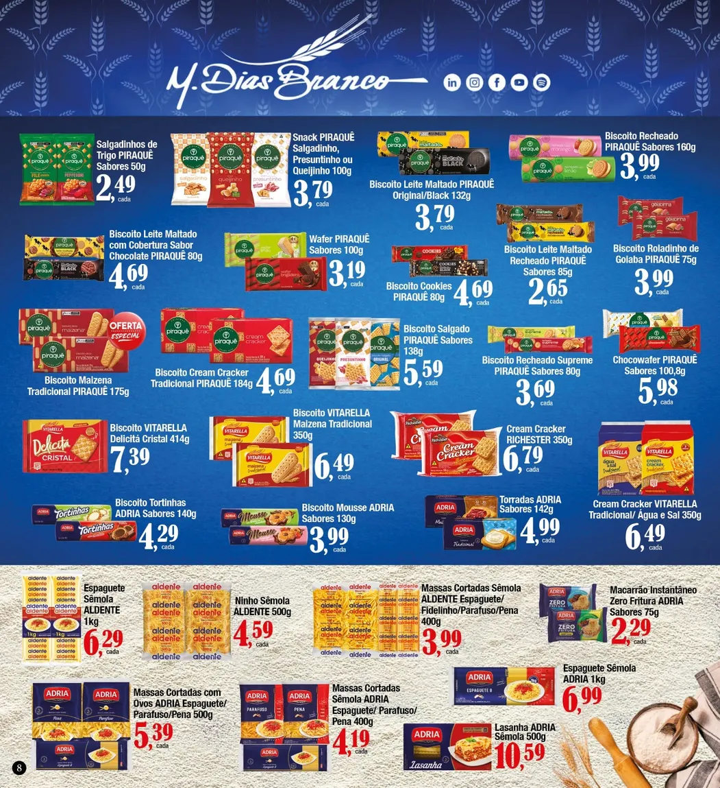 Encarte de  Folhetos Unidos Supermercados 1 de julho até 17 de julho 2026 - Pagina 8