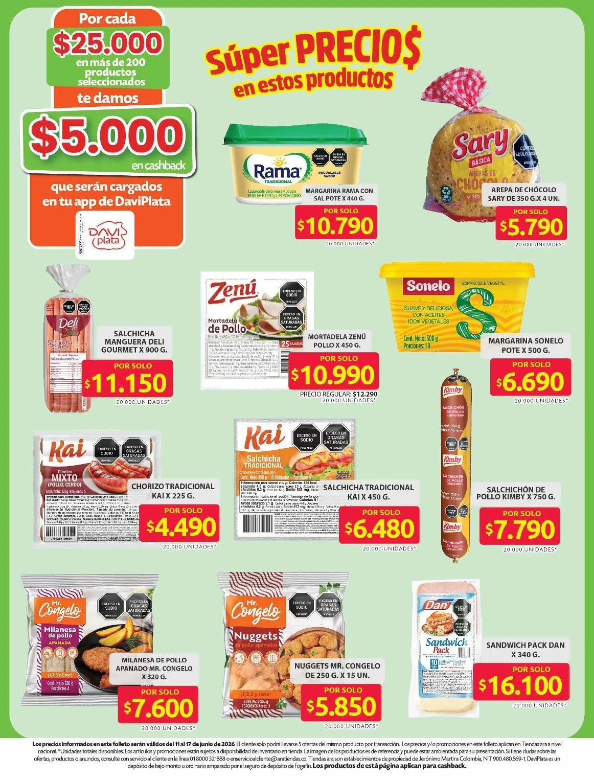 Catalogo de ofertas de Ara 11 de junio al 8 de julio 2026 - Pag 8