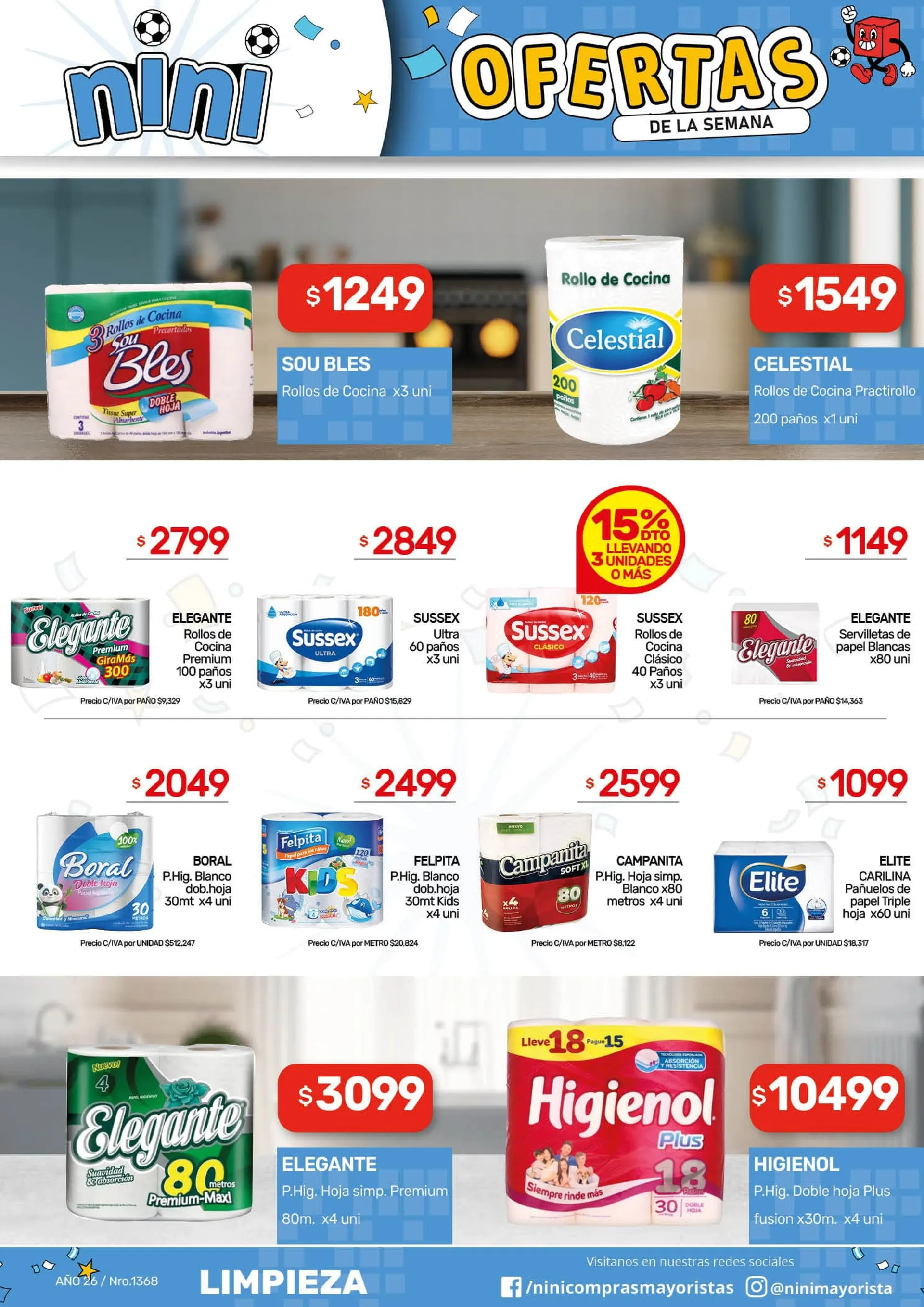 Ofertas de Nini Mayorista Ofertas 13 de julio al 19 de julio 2026 - Página 8 del catálogo