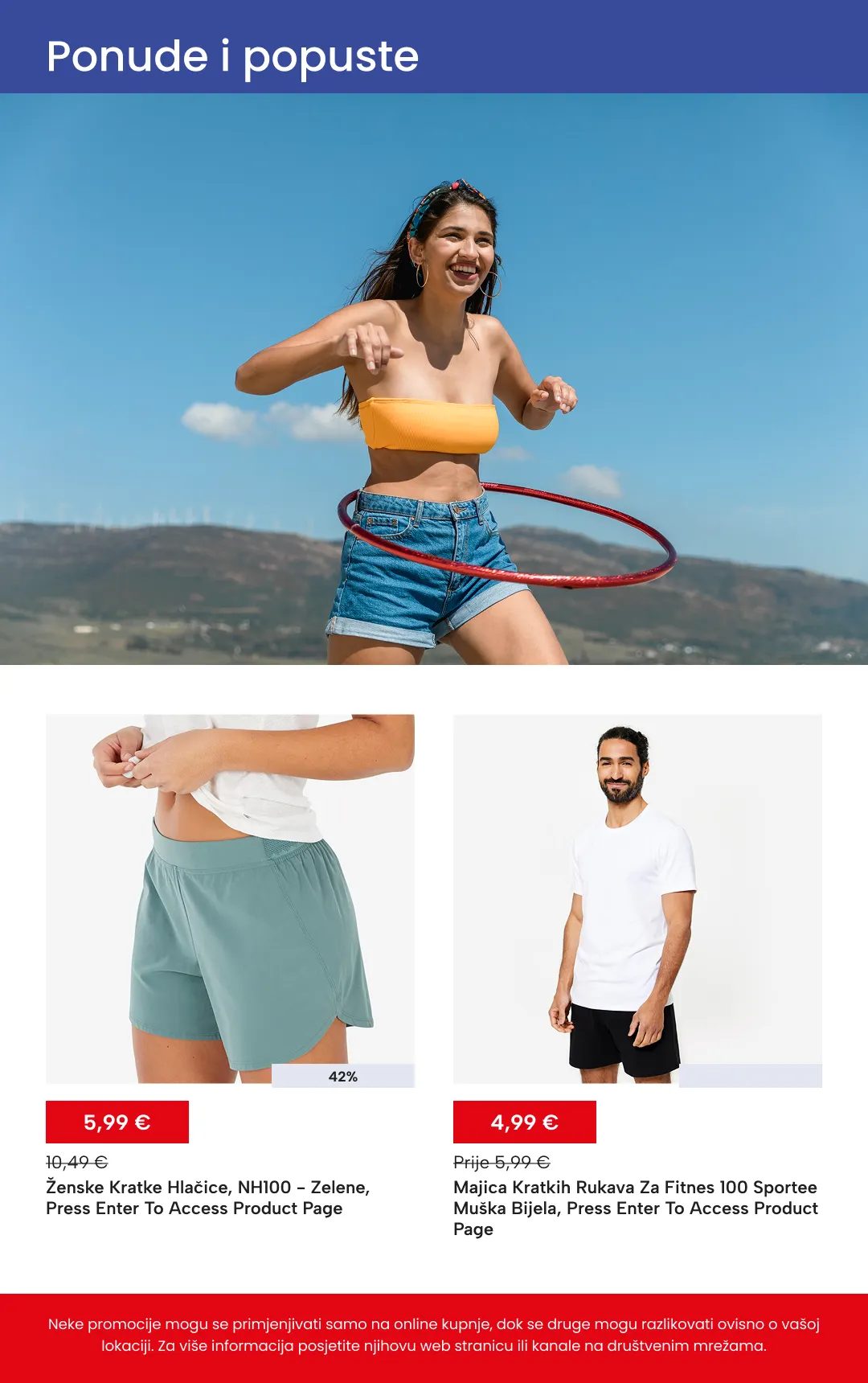 Katalog Decathlon od 3. lipnja do 17. lipnja 2026. - Pregled Stranica 8