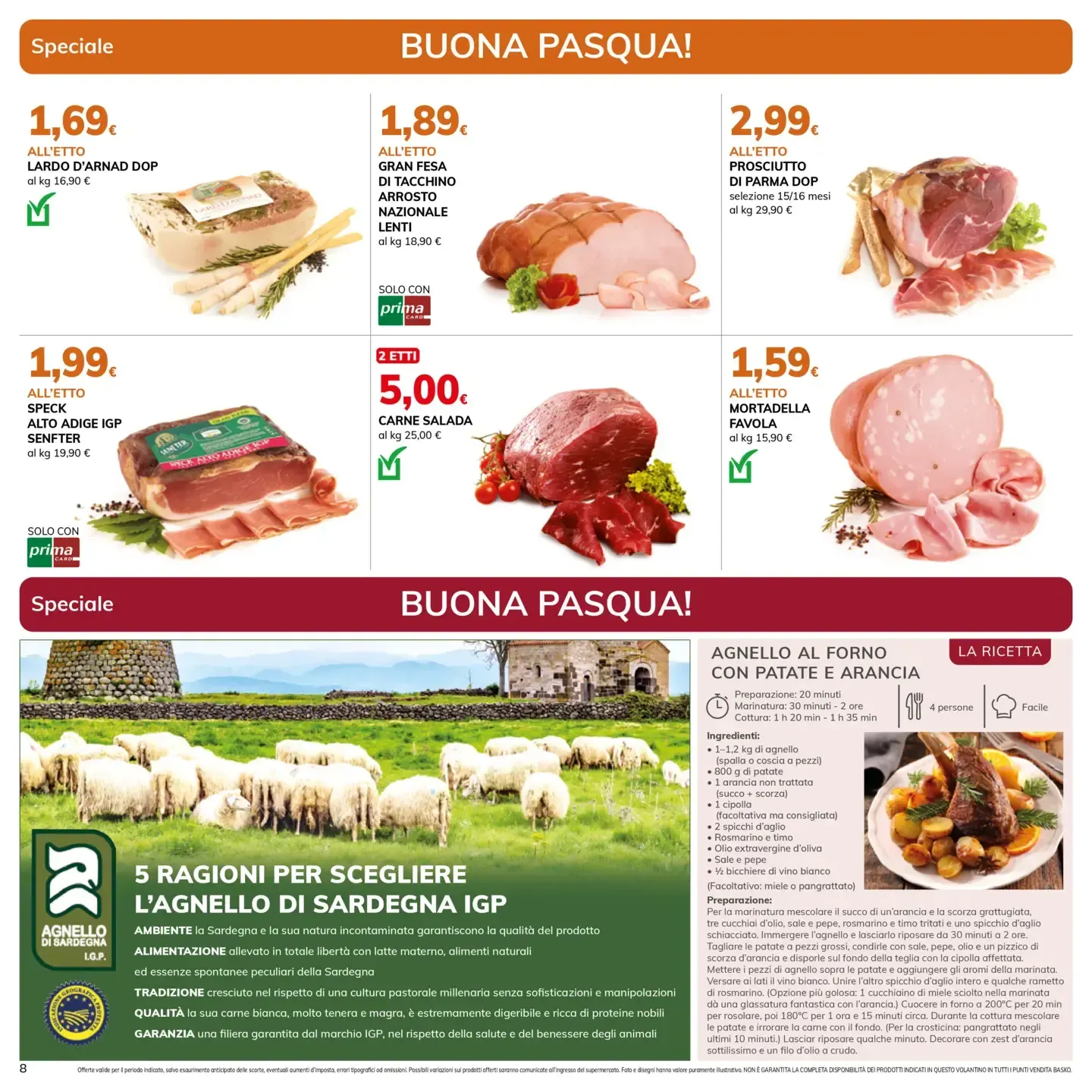 Volantini Basko da 24 marzo a 5 aprile di 2026 - Pagina del volantino 8