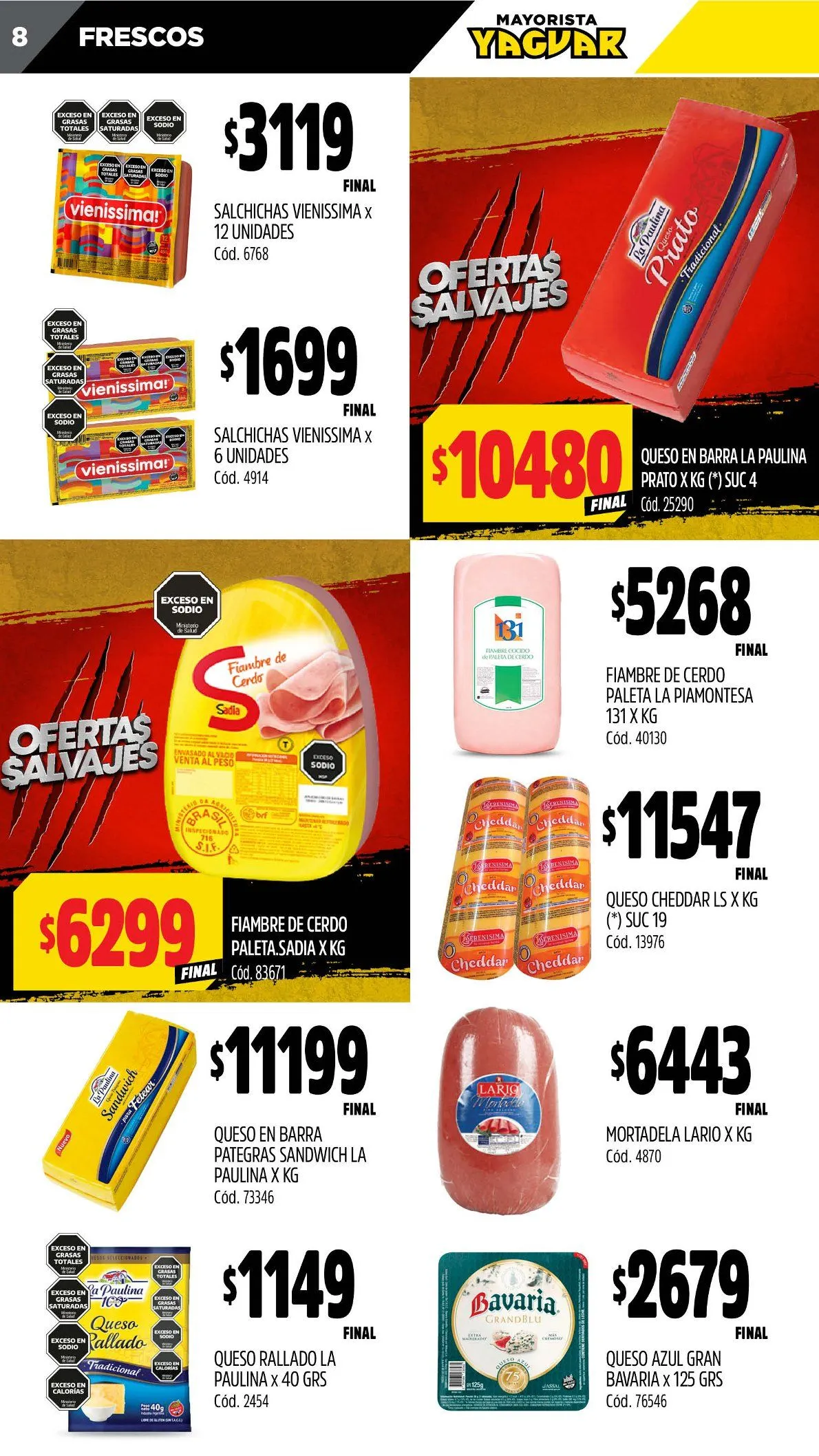 Ofertas de Yaguar Ofertas 3 de febrero al 9 de febrero 2025 - Página 8 del catálogo