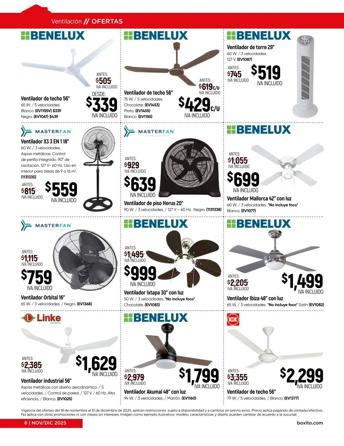 Catálogo de Boxito Ofertas 1 de diciembre al 31 de diciembre 2025 - Pagina 8