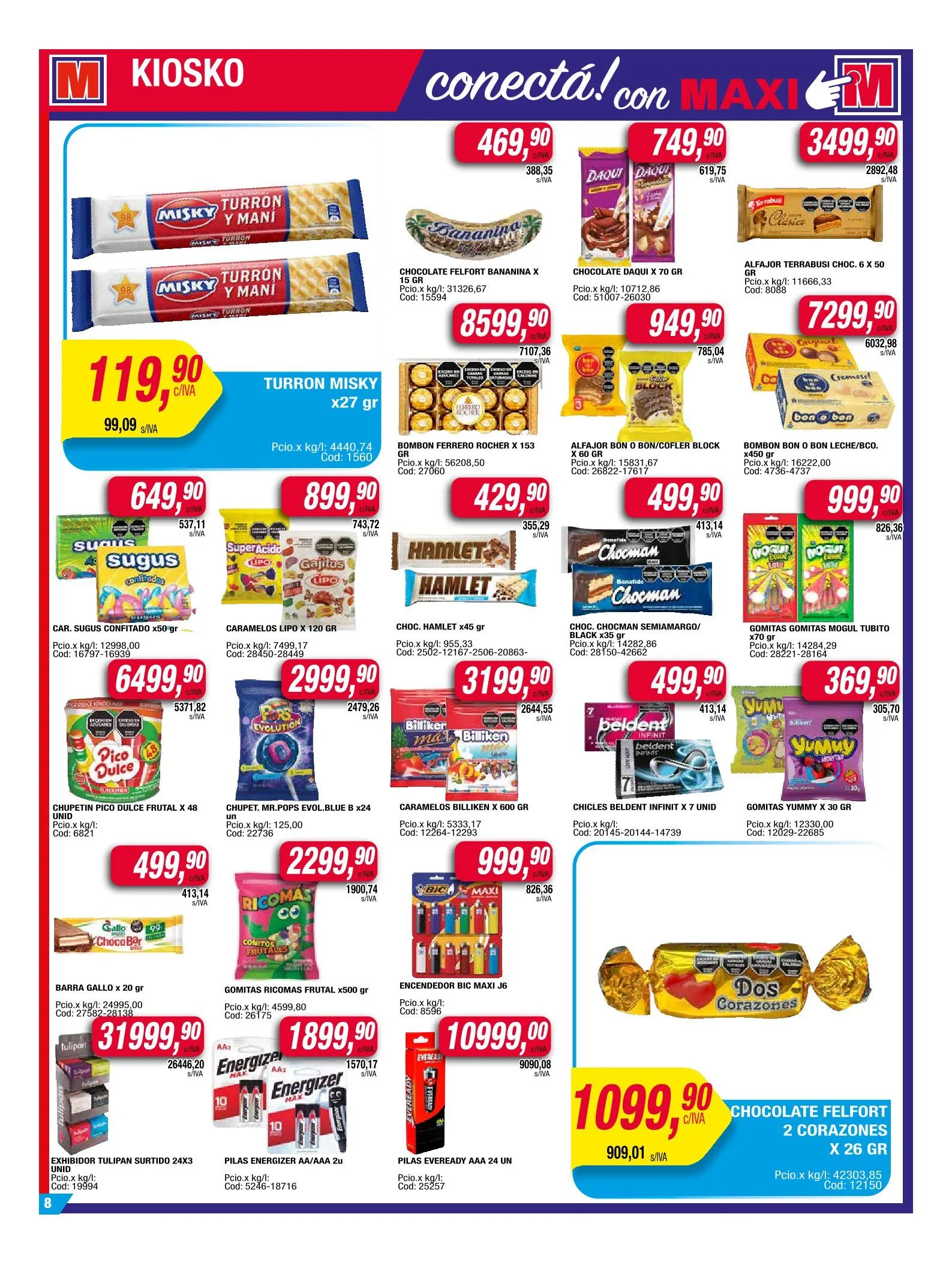 Ofertas de Maxiconsumo Oferta semanal 31 de marzo al 6 de abril 2025 - Página 8 del catálogo