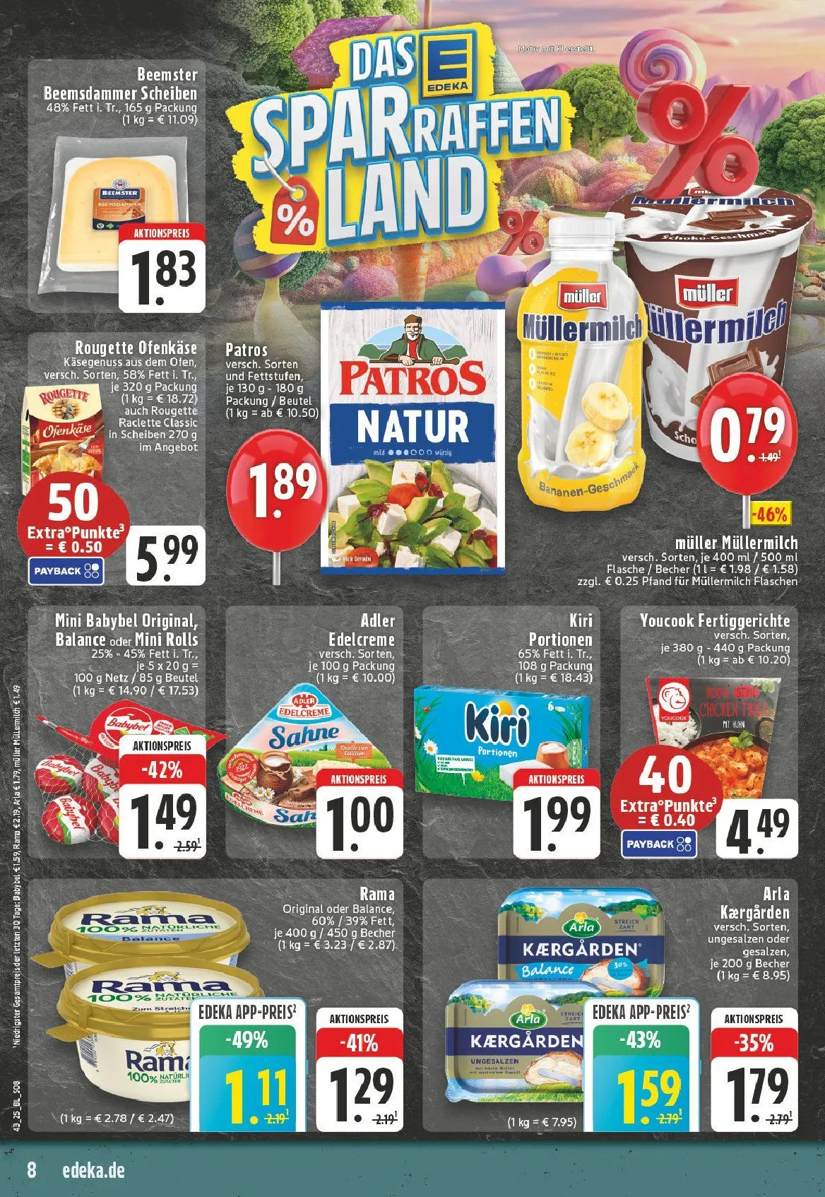 Edeka Angebote von 18. Oktober bis 25. Oktober 2025 - Prospekt seite 8