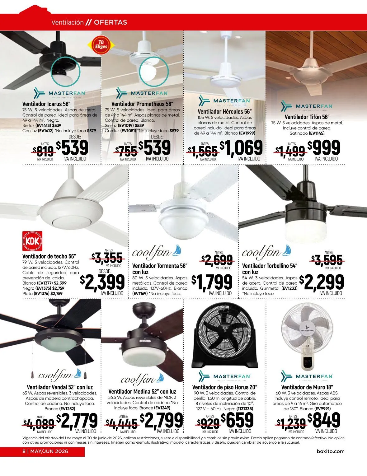 Catálogo de Ofertas 1 de mayo al 30 de junio 2026 - Pagina 8