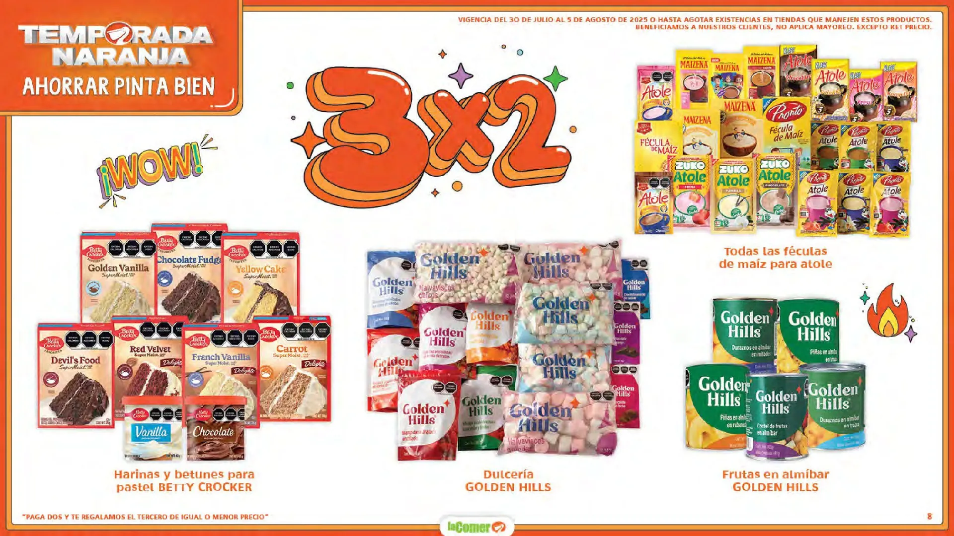 Catálogo de La Comer catálogos y ofertas 30 de julio al 5 de agosto 2025 - Pagina 8