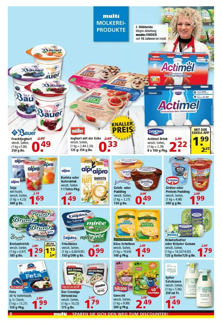 Multi Markt Angebote von 22. Juni bis 27. Juni 2026 - Prospekt seite 8