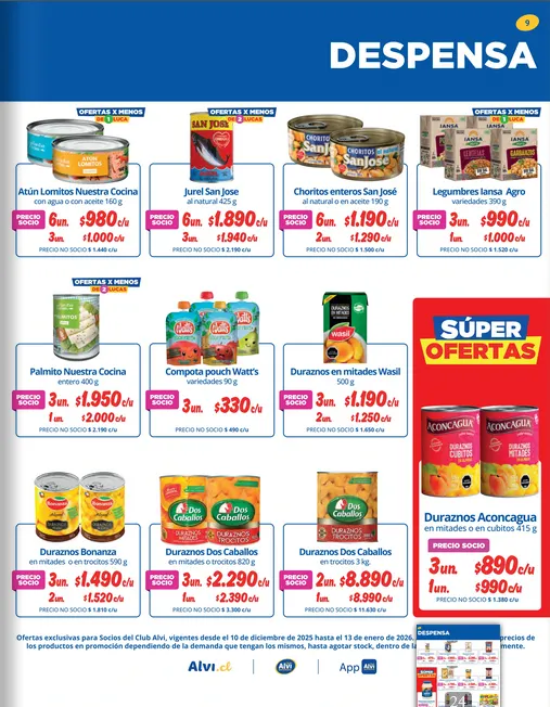Catálogo de Alvi Ofertas 10 de diciembre al 11 de enero 2026 - Página 8