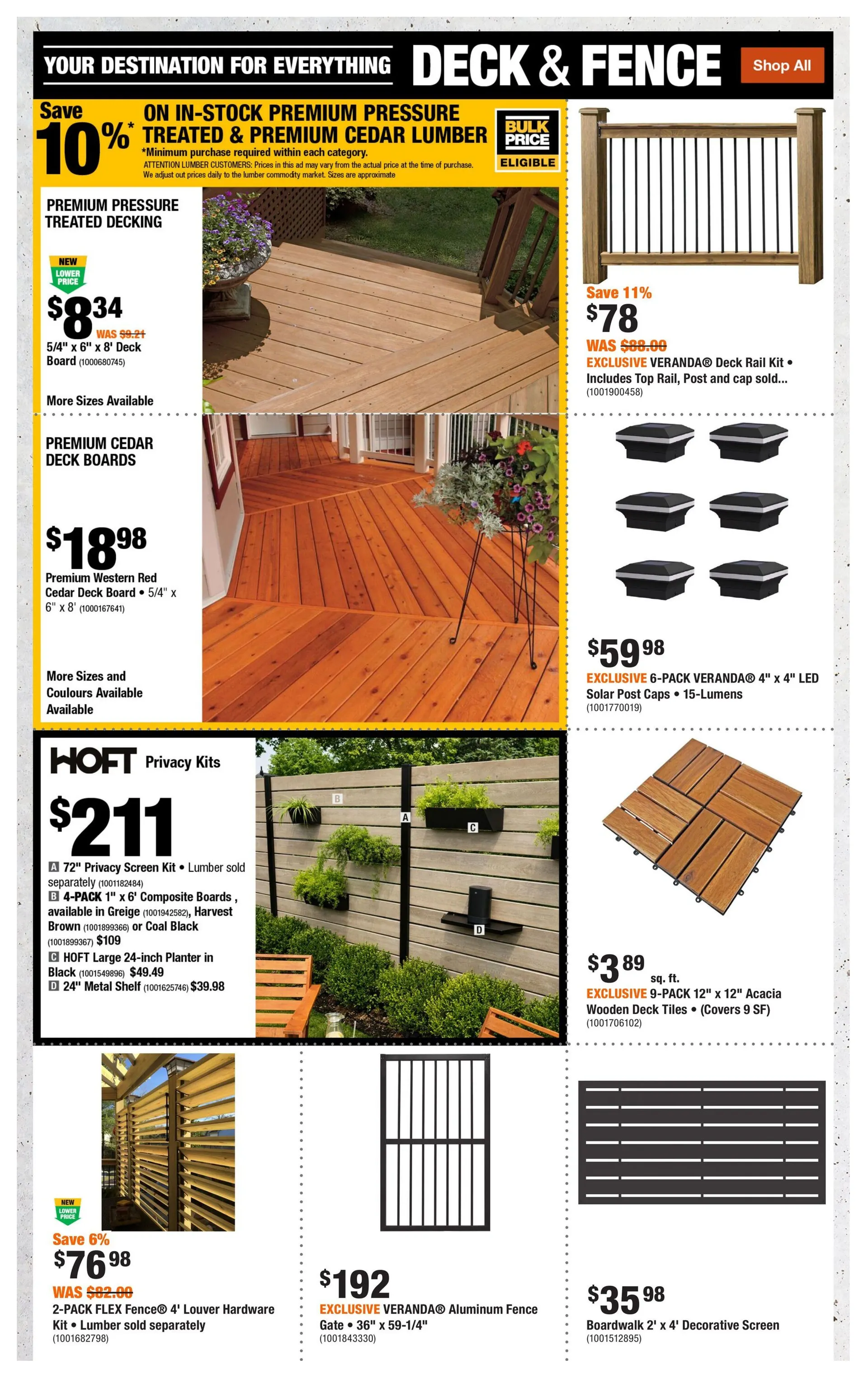The Home Depot Sales from April 16 to April 29 2026 - flyer page 8