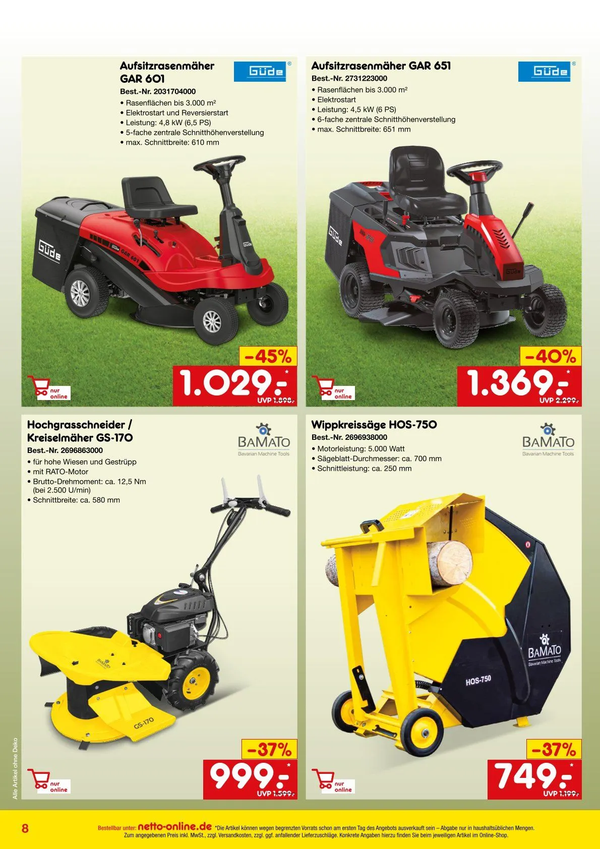 Netto Marken-Discount Angebote von 23. April bis 30. April 2026 - Prospekt seite 8