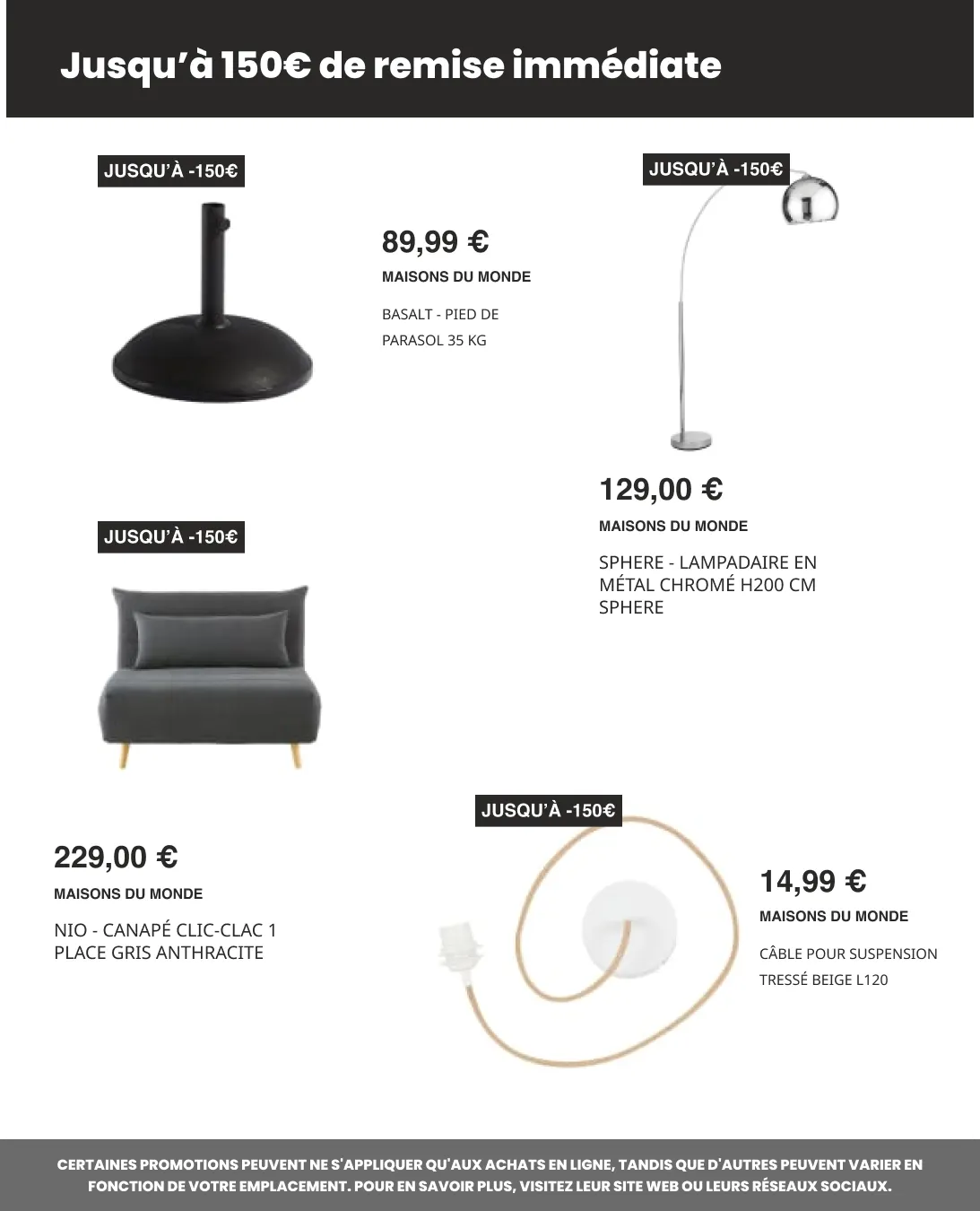 Catalogues Maisons du Monde du 27 mai au 10 juin 2026 - Catalogue page 8