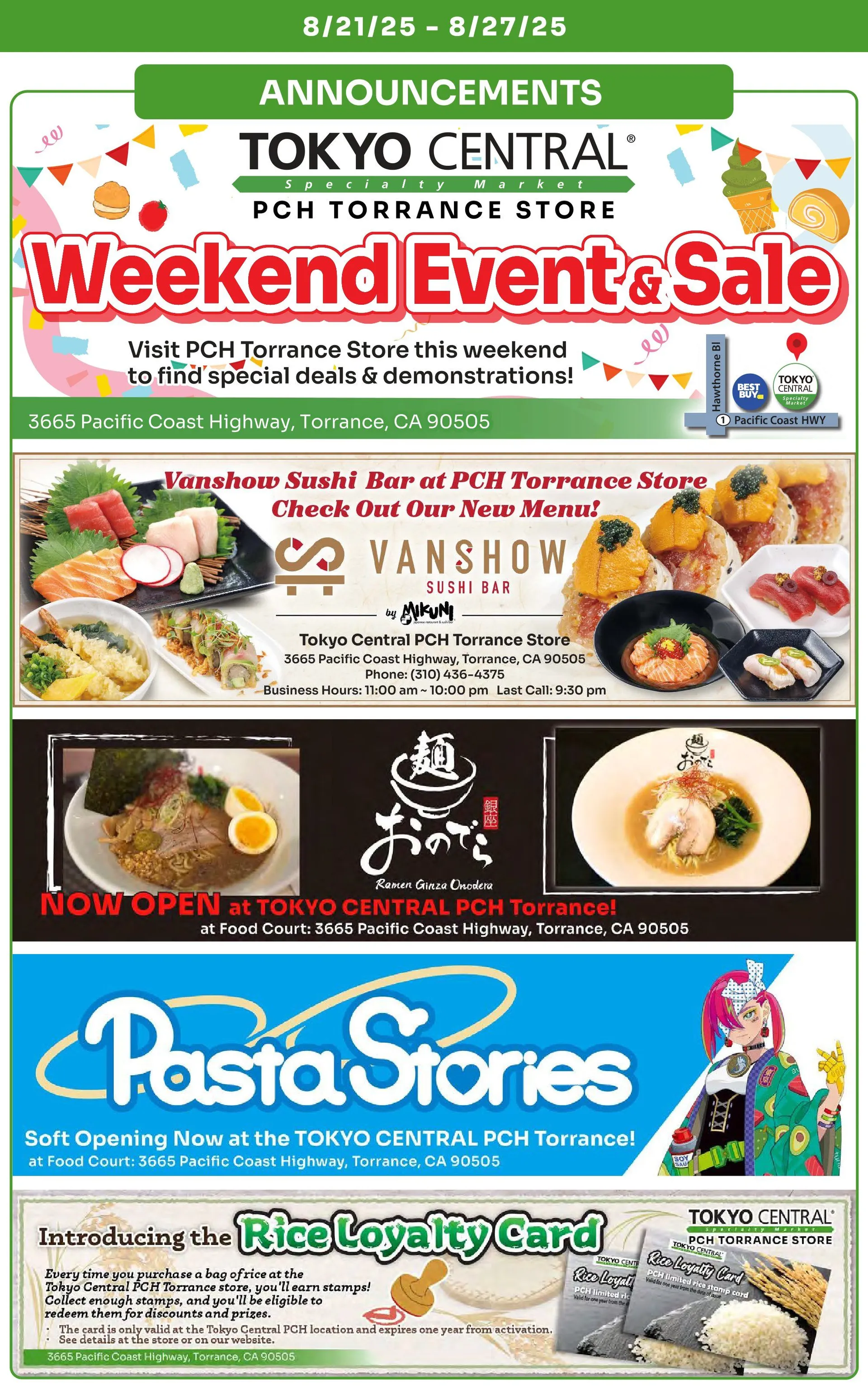 Weekly ad Tokyo Central Specialty Market Sales from August 21 to August 27 2025 - Page 8