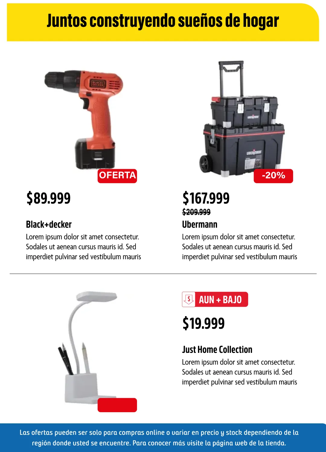 Ofertas de  Sodimac Ofertas dia del padre 9 de junio al 28 de junio 2026 - Página 8 del catálogo