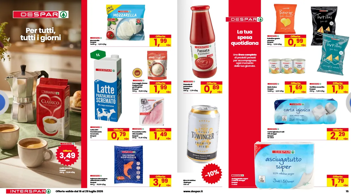 Volantini Interspar da 20 luglio a 26 luglio di 2026 - Pagina del volantino 8