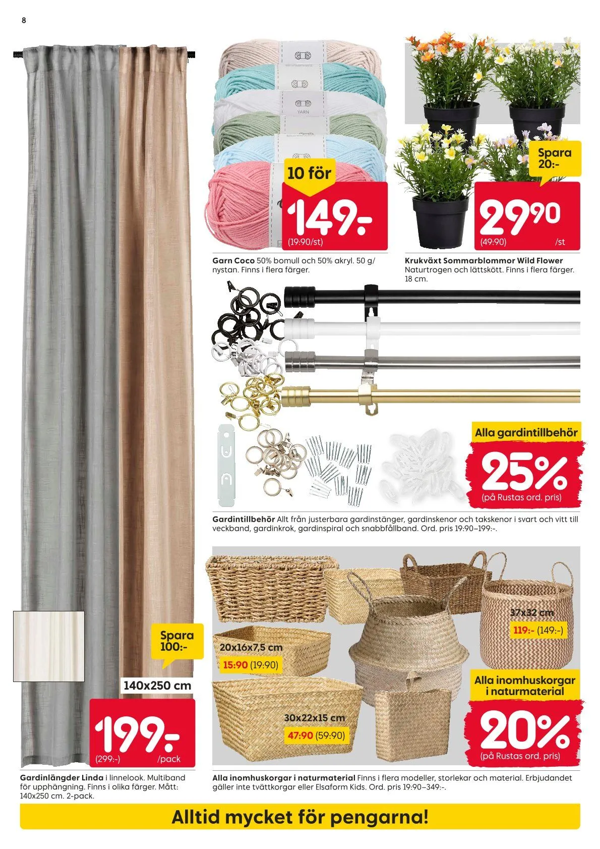 Rusta erbjudanden från 1 juni till 6 juni 2026 - Reklamblad sidor 8